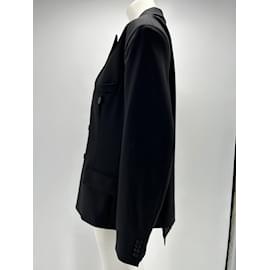 Autre Marque-NICHT SIGN / UNSIGNED Jacken T.Internationale L-Wolle-Schwarz