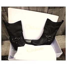 Chloé-Chloé p short boots 37,5-Black