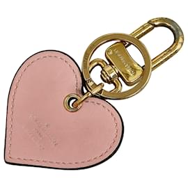 Louis Vuitton-Louis Vuitton Rosa Love Lock Porte Cles-Rosa