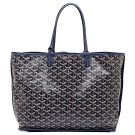 Goyard Blue Goyardine Reversible Anjou PM Blau Dunkelblau