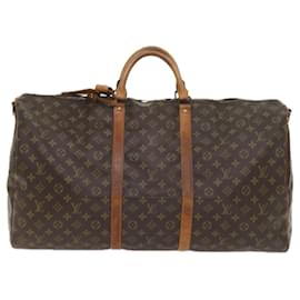 Louis Vuitton-Louis Vuitton Keepall Bandouliere 55-Marron