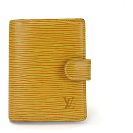 Louis Vuitton-Louis Vuitton Agenda cover-Yellow