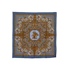 Hermès-Hermès Foulard Les Tuileries-Multicolore