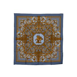 Foulard Hermès Les Tuileries Multicolore