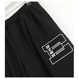 Mcq-McQ Alexander McQueen pantalon de survêtement en résille-Noir