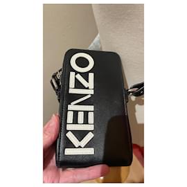 Kenzo-Wallets Small accessories-Black,White