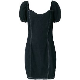 Robe en jean noire Moschino Noir