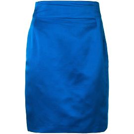 Gonna Gianni Versace Blu Elettrico Blu