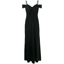 Moschino-Moschino Black Long Dress-Black