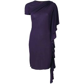 Jean Paul Gaultier Lila Stretchkleid Lila