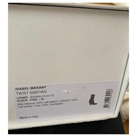 Isabel Marant-botas de tornozelo-Preto