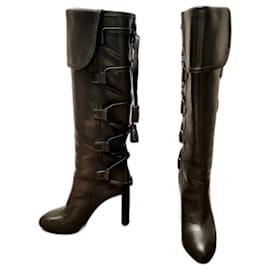Céline-Celine high boots-Black