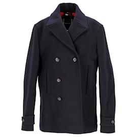 Tommy Hilfiger-Mens Padded Peacoat-Navy blue