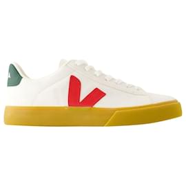 Veja-Scarpe da ginnastica Campo - Veja - Pelle - Bianco Pechino-Bianco