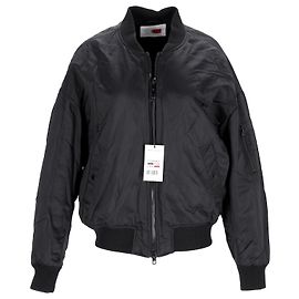 Tommy Hilfiger Giubbotto bomber con cappuccio Lewis Hamilton da uomo Nero