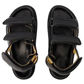 Sandales Madee - Isabel Marant - Cuir - Noir Noir