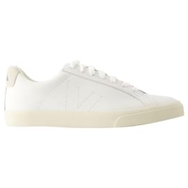 Veja-Esplar Sneakers – Veja – Leder – Weiß-Weiß