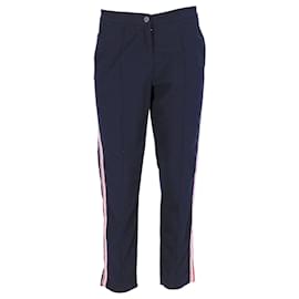 Tommy Hilfiger-Tommy Hilfiger Womens Essential Recycled Cotton Twill Chinos in Navy Blue Cotton-Navy blue