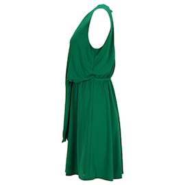 Tommy Hilfiger-Tommy Hilfiger Robe ajustée pour femme en polyester vert-Vert
