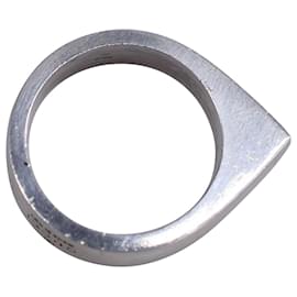 Gucci-Gucci-Bandring aus silbernem Metall-Silber,Metallisch