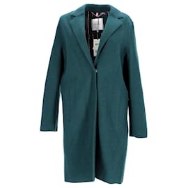 Tommy Hilfiger-Mantel aus gekochter Wolle für Damen-Grün