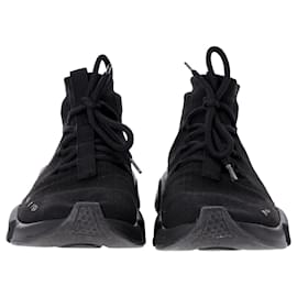 Balenciaga-Sneakers stringate Speed di Balenciaga in poliestere nero-Nero