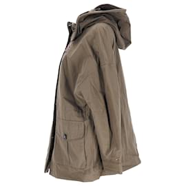 Tommy Hilfiger-Womens Hooded Utility Parka-Green,Olive green