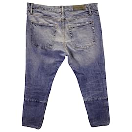 Fear of God-Fear of God Eternal 5-Pocket Straight Leg Jeans in Light Blue Cotton Denim-Other