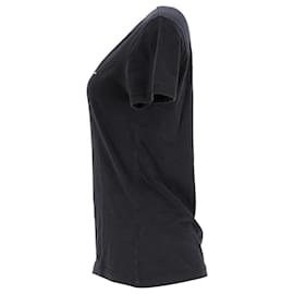 Tommy Hilfiger-T-shirt en coton coupe slim pour hommes-Noir