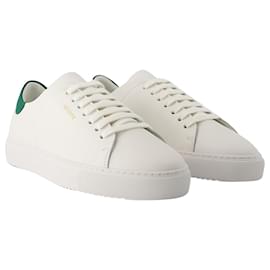 Axel Arigato-clean 90 Sneakers - Axel Arigato - Leather - White/green-White