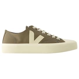 Veja-Wata II Low Sneakers – Veja – Canvas – Khaki-Grün,Khaki