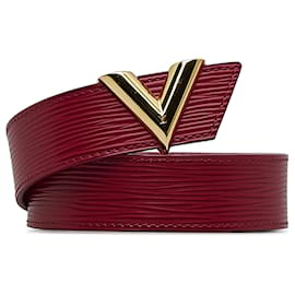 Louis Vuitton-Louis Vuitton Ceinture Epi Essential V Violet-Violet