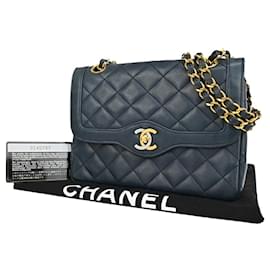 Chanel-Chanel Matelassé-Azul marinho