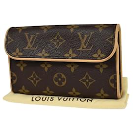Louis Vuitton-Louis Vuitton Pochette Florentine-Brown