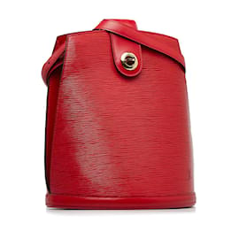 Louis Vuitton-Louis Vuitton Epi Cluny Leather Shoulder Bag M52257 in Good condition-Red