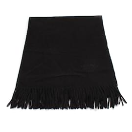 Hermès-wool scarf-Black