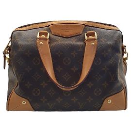 Bolsa Louis Vuitton PM Retiro Monogram Marrom Marrom