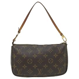 Louis Vuitton-LOUIS VUITTON Pochette con monogramma Accessoires Pouch M51980 LV Auth ki3680-Monogramma