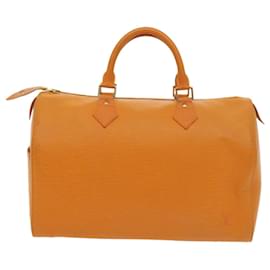 Louis Vuitton-Louis Vuitton Epi Speedy 30 Hand Bag Mandarin M5902H LV Auth 57840-Other