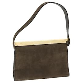 Gucci-GUCCI Shoulder Bag Suede Brown 001 2058 1928 0 Auth ti1288-Brown