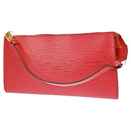 Louis Vuitton-Louis Vuitton Pochette Zubehör-Rot