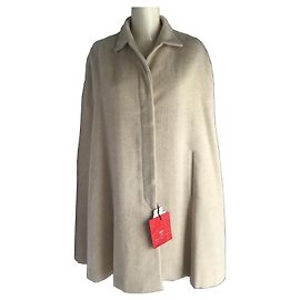 Balenciaga Coats, Outerwear Beige