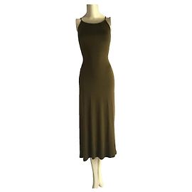 Celine Daoust Vestidos Caqui