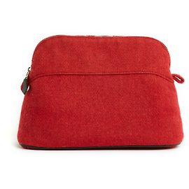 Hermès Bolsa de viaje Bolide MM Lana Rojo Roja