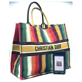 Christian Dior-tote book dior-Multiple colors