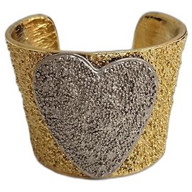 Bracciale Yves Saint Laurent Bicolore Oro e Argento Argento D'oro