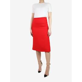 Marni-Red skirt with black trim - size UK 6-Other