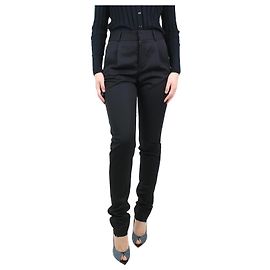 Saint Laurent Schwarze, maßgeschneiderte Hose – Größe UK 8 Schwarz