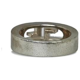 Gucci-Gucci Silber Silberfarbener Ring-Silber