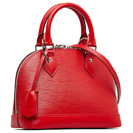 Louis Vuitton-Louis Vuitton Red Epi Alma BB-Red